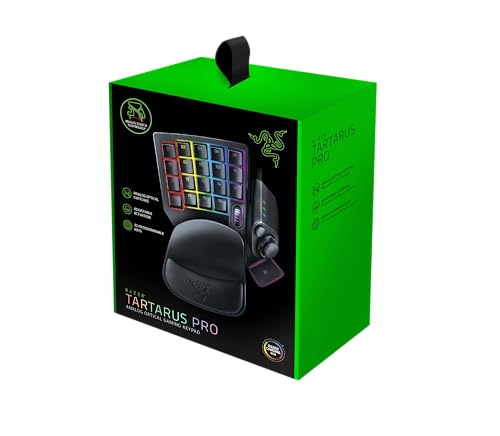 Razer Tartarus Pro Gaming Keypad - 32 Programmable Keys with Analog Optical Switches