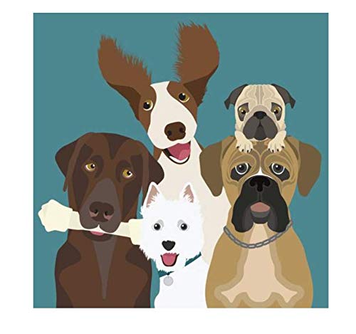 Burgon & Ball Creaturewares GCR/DOG Pet Food Storage Tin - 3.8L Capacity | Galvanized Steel 6