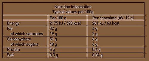 Holdsworth Chocolates Luxury Classic - Handmade Truffles & Assorted Chocolates - 300g Gift Box 6