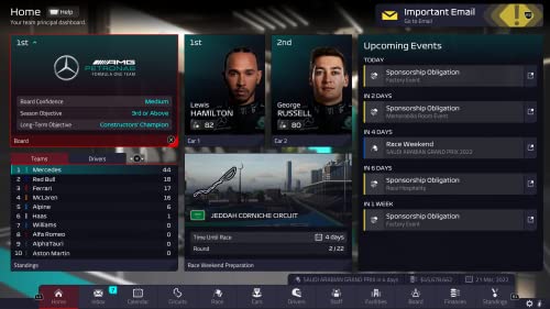 F1® Manager 2022 - PS5 Standard Edition (2022) (‎PPSA-06139)