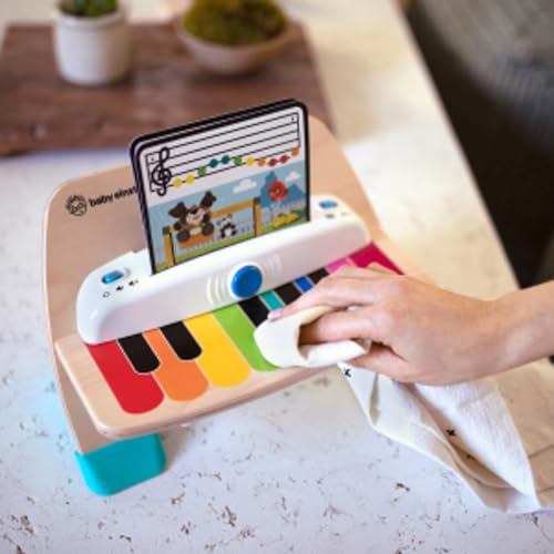 Baby Einstein Hape Magic Touch Piano - Wooden Musical Toy for Toddlers 6-36 Months