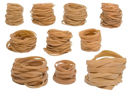 Q-Connect Rubber Bands Assorted Sizes 500g KF10577 3