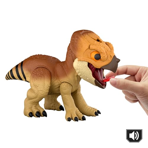Jurassic World Rebirth Primal Protector Aquilops 'Dolores' Interactive Dinosaur Toy | Ages 4+ 7