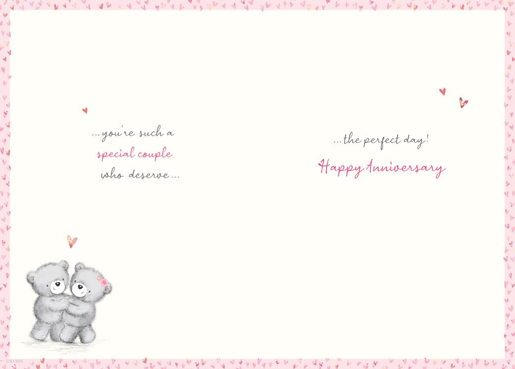 Regal Publishing Anniversary Card - Wishing a Very Happy Anniversary To You | 9 x 6