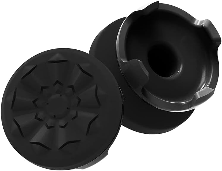 KontrolFreek FPS Freek Galaxy Black Performance Thumbsticks for PS4 & PS5 | Dual-Height Set 6