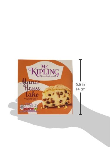 Mr Kipling Manor House Cake - Golden Sponge with Sultanas & Demerara Sugar, 390g
