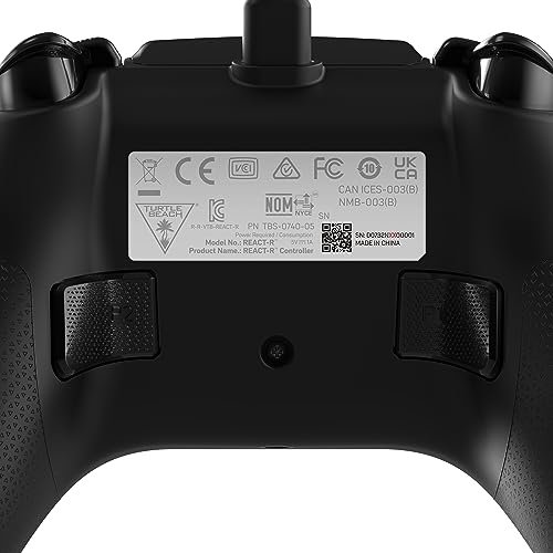 Turtle Beach REACT-R Wired Gaming Controller with Audio Controls & Mappable Buttons for Xbox Series X|S, Xbox One, PC