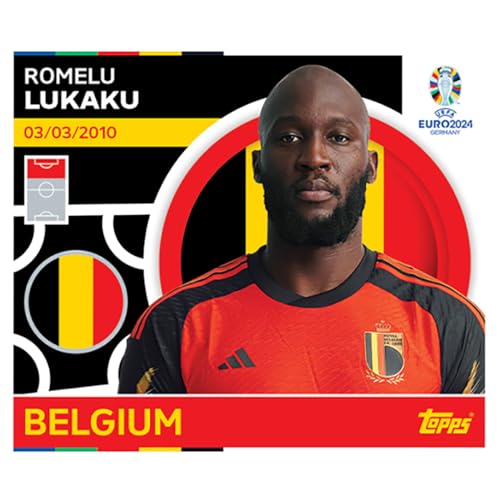 Topps Euro 2024 Sticker Collection – Offizielles Turnier-Stickeralbum (FS0004695) 4