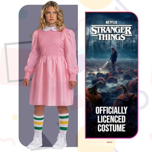 Disguise Eleven Pink Dress Tween Costume - L (10-12) 4