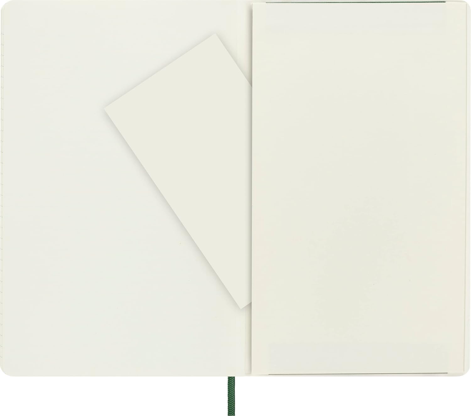 Moleskine Classic Notebook - Ruled Pages, Soft Cover, Large 13x21cm | 192 Pages, Myrtle Green 7