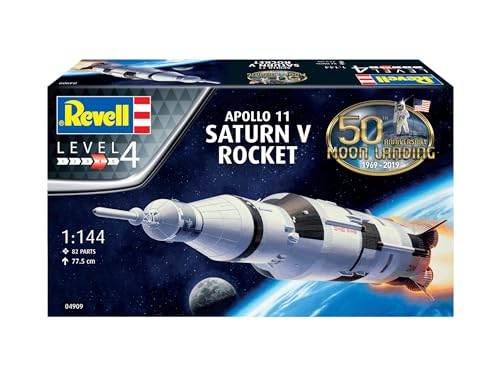 Revell 80-4909 1:144 Apollo Saturn V Plastic Model Kit 2