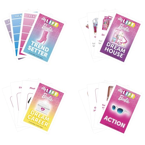 Hasbro Gaming The Game of Life: Barbie Edition Board Game 7