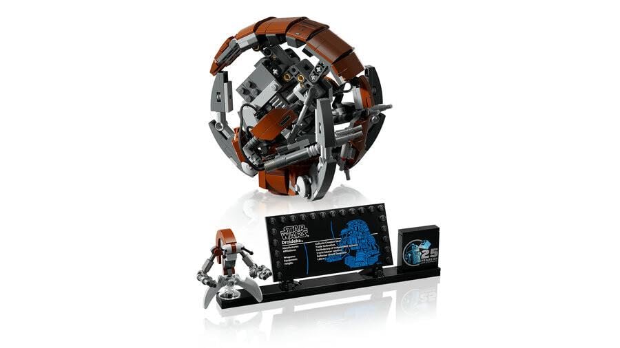 LEGO Star Wars Droideka Set 75381 - Buildable Destroyer Droid Model for Adults 10