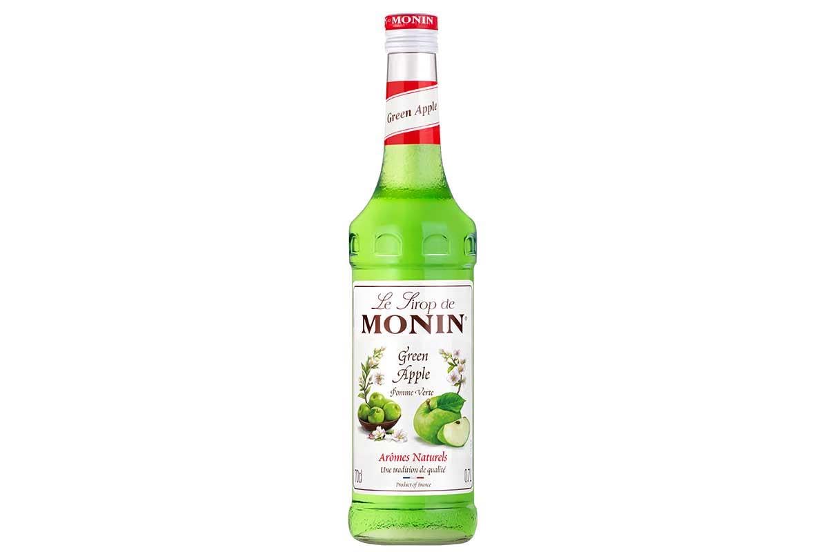 Monin Premium Green Apple Syrup - 700ml | Vegan & Alcohol-Free | Natural Flavouring 4