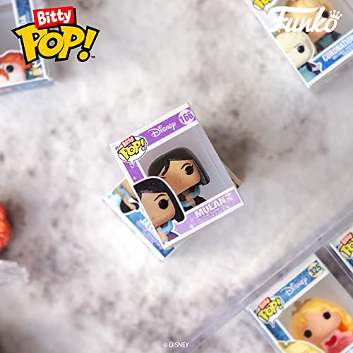 Funko Bitty POP! Disney Princesses 4-Pack: Cinderella, Snow White, Aurora & Mystery Mini | 0.9 Inch Vinyl Figures 31