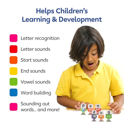 Alphablocks Alphabet Character Set - 26-Letter Educational Phonics Playset for Kids