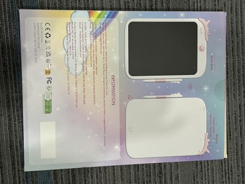 Kikapabi 10 Inch LCD Writing Tablet Drawing Pad with Lock Function - Pink 8