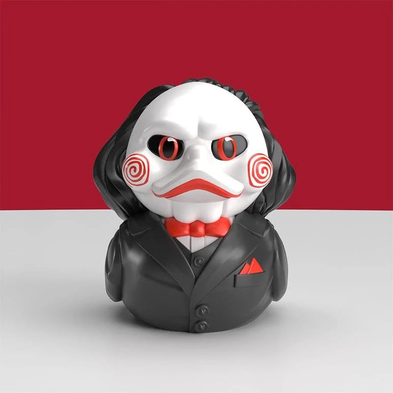 TUBBZ Mini: Saw Billy The Puppet Cosplaying Rubber Duck Vinyl Figure | Miniature Collectible 3