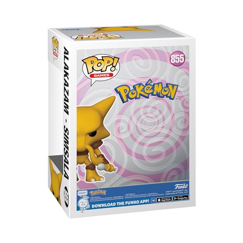 Funko Pop! Games Pokémon - Abra & Alakazam Vinyl Figure (74216) 3