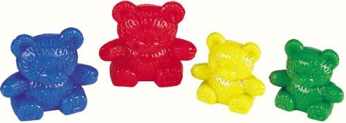 Learning Resources Three Bear Family Counters - 80-Piece Maths Set for Counting, Sorting & Weighing