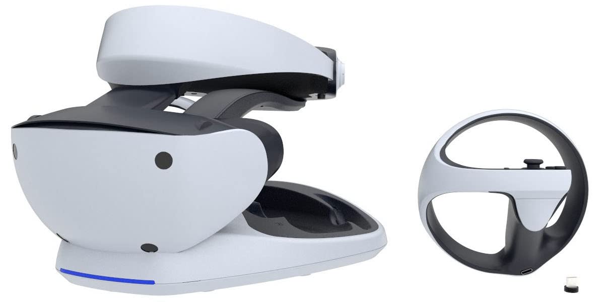 Collective Minds PSVR2 Showcase Premium Charger and Display Stand | Black | CM00146