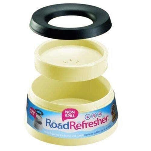 Road Refresher Non Spill Pet Water Bowl - Eliminates Spills | L | Blue 4