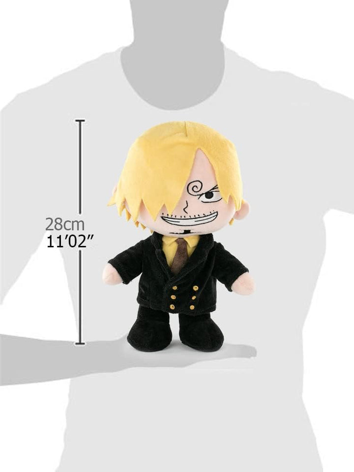 BARRADO One Piece - Soft Toy of the Characters of One Piece - 28cm, 11'02" - Luf