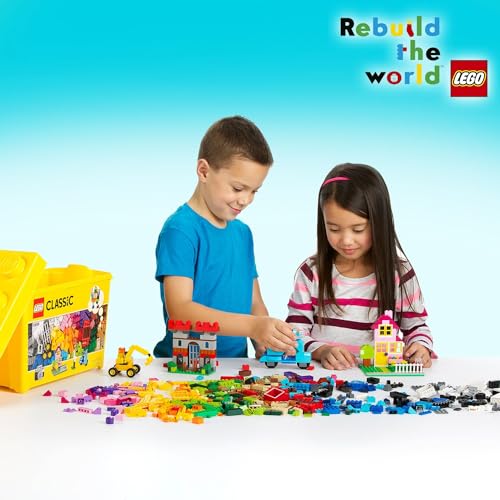 LEGO Classic Large Creative Brick Box 10698 - 790-Piece Building Set for Kids 4+ 9