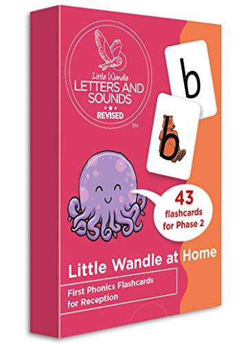 Little Wandle at Home First Phonics Flashcards for Reception - Collins (Flashcards, Revised Edition)