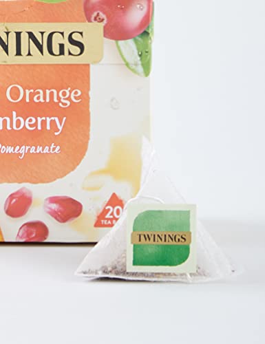 Twinings Blood Orange Cranberry Pomegranate Fruit Tea 80 Tea Bags Caffeine Free 7