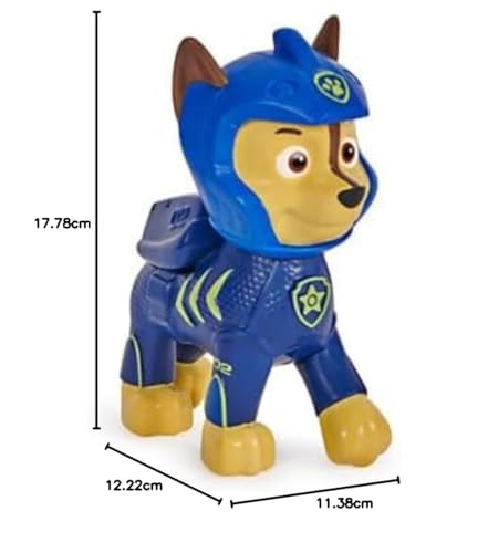 Swimways Paw Patrol Chase Floatin' Figure - Floating Bath & Pool Toy for Ages 3+