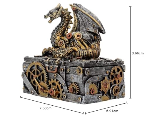 Nemesis Now Secrets of the Machine – Mechanischer Drache, Steampunk-Box 7