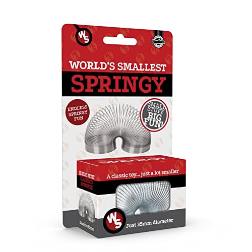 Funtime Gifts 10640 World's Smallest Springy Metal Spring - Mini Retro Toy for Kids & Collectors 2