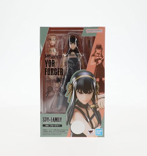 TAMASHII NATIONS S.H. Figuarts SPY x FAMILY Yor Forger Action Figure - 5.9" Articulated Collectible for Ages 12+