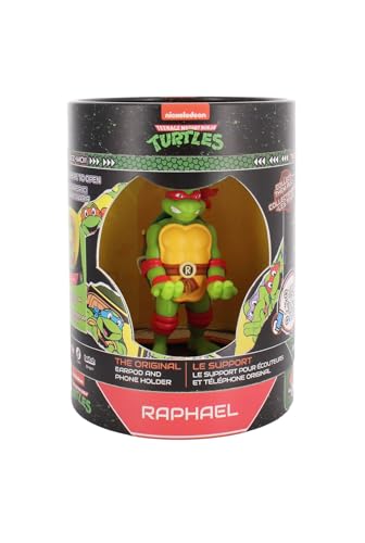 Teenage Mutant Ninja Turtles Raphael Mini Tech Holder - Cable Guys Minis Phone & Earbuds Stand 7