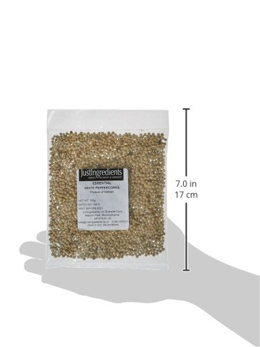 JustIngredients - White Peppercorns Whole (100g)