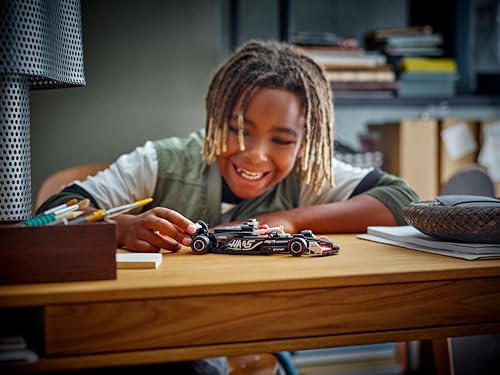 LEGO Speed Champions MoneyGram Haas F1 Team VF-24 Race Car Toy with Driver Minifigure - Building Set for 10+ 16