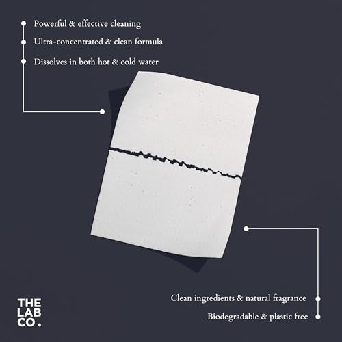 The Lab Co. - Laundry Detergent Strips (64 Loads, Cotton Lavender Jasmine) 13