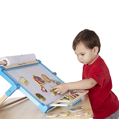 Melissa & Doug 20 Wooden Farm Magnets in a Box - Educational Magnetic Playset for Toddlers 2+ 1