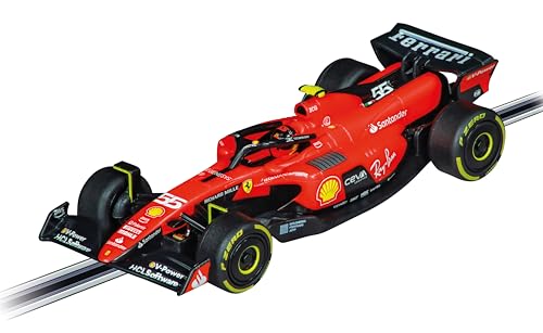 Carrera GO!!! Ferrari SF-23 Slot Car - C. Sainz Replica, 1:43 Scale 2