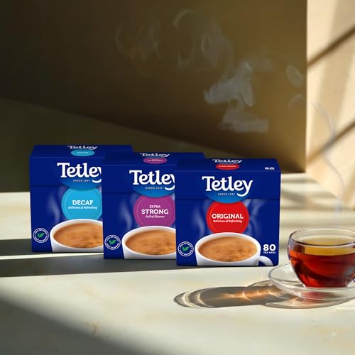 Tetley Everyday Original Tea Bags, 160 Count - Black Tea
