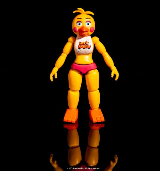 Five Nights at Freddy's Toy Chica - 5-Inch Articulated Figure with Jumpscare Feature 10