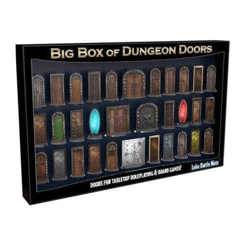 Big Box of Dungeon Doors by Loke, RPG Accessory Big Box of Dungeon Doors by Loke, RPG Accessory