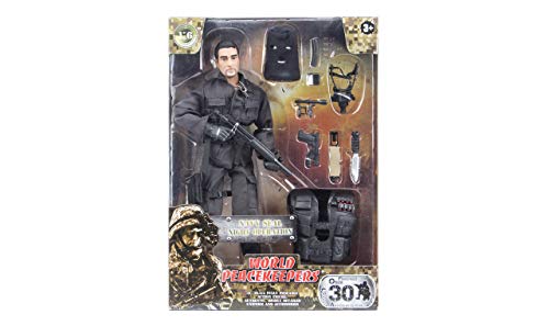 WORLD PEACEKEEPERS 12" Navy Seal Night Ops Action Figure - 1:6 Scale Collectible with Accessories 5