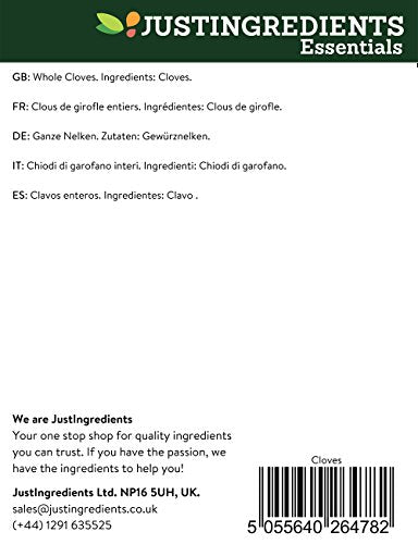 JustIngredients Essentials Whole Cloves 100g