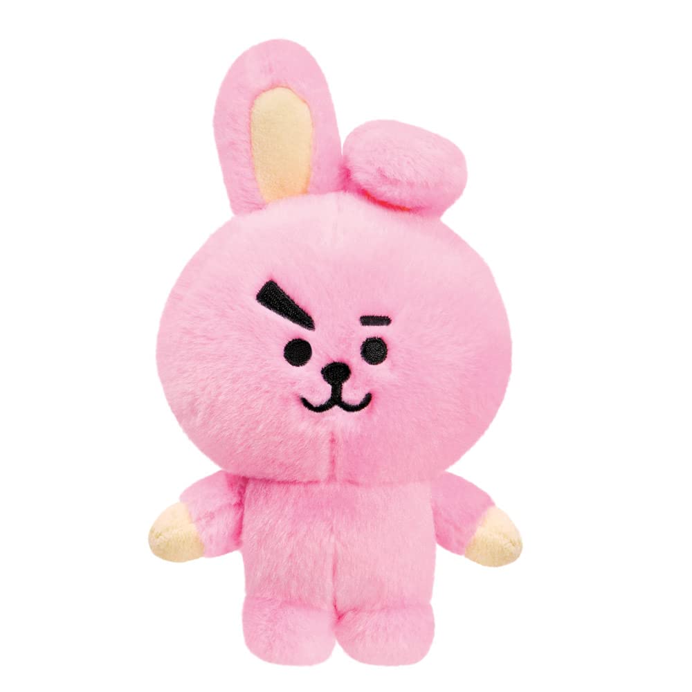 AURORA BT21 COOKY Soft Toy - Official Merchandise | 17 cm Pink Polyester Plush 1