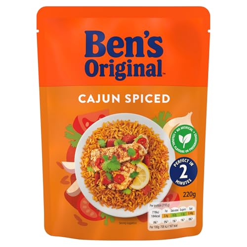 Ben's Original - Cajun Spiced Microwave Rice 6 x 220g