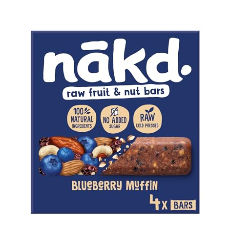 Nakd Blueberry Muffin Rohkost-Nuss-Riegel – Vegan, Glutenfrei, Ohne Zuckerzusatz 9