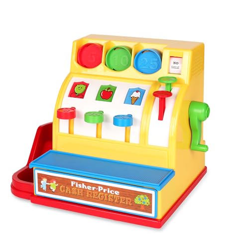 Fisher Price Classics 2073 Cash Register Toy - Imaginative Roleplay for Toddlers 5