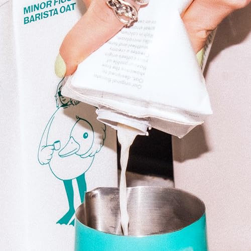 Minor Figures Barista Oat Milk, 1L (Long Life) - Dairy Free, No Added Sugar, Vegan